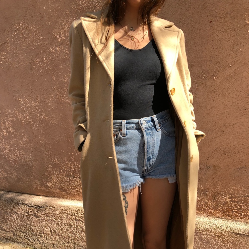 Long Camel Coat